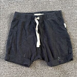 Greige Kids Black Shorts